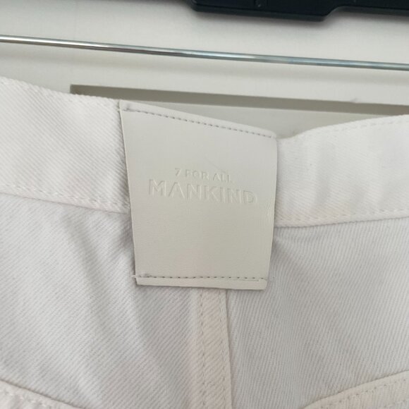 7 For All Mankind The Jennifer 90s White Baggy Jeans BRAND NEW NWOT 30 - Picture 10 of 10
